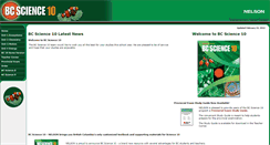 Desktop Screenshot of bcscience.com